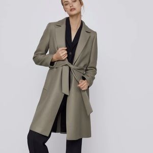 ZARA Long Belted Coat; NWT